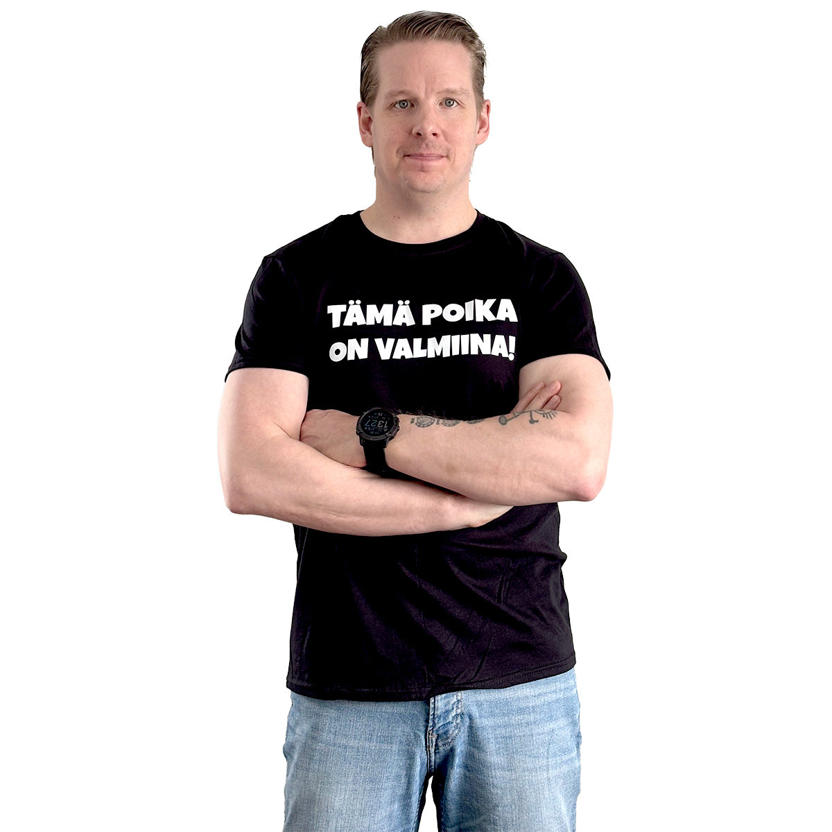 T-paita Tämä poika on valmiina