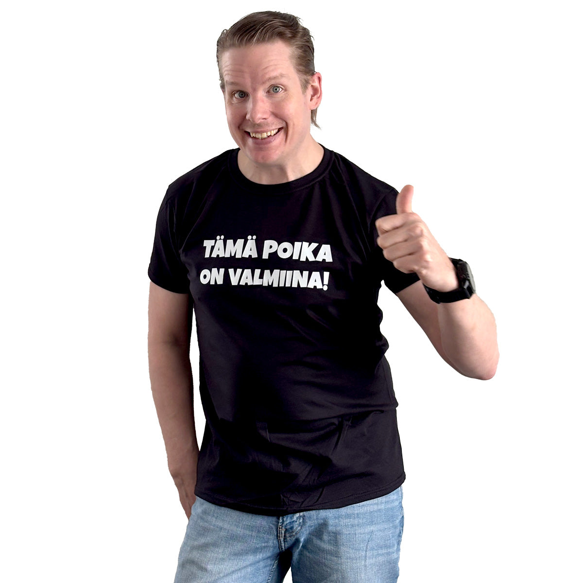 T-paita Tämä poika on valmiina